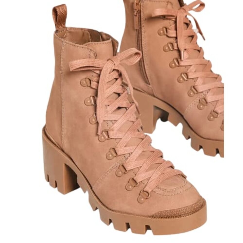 SCHUTZ Women's Xayenne Boots Hazel/Tan, Size 6.5 M